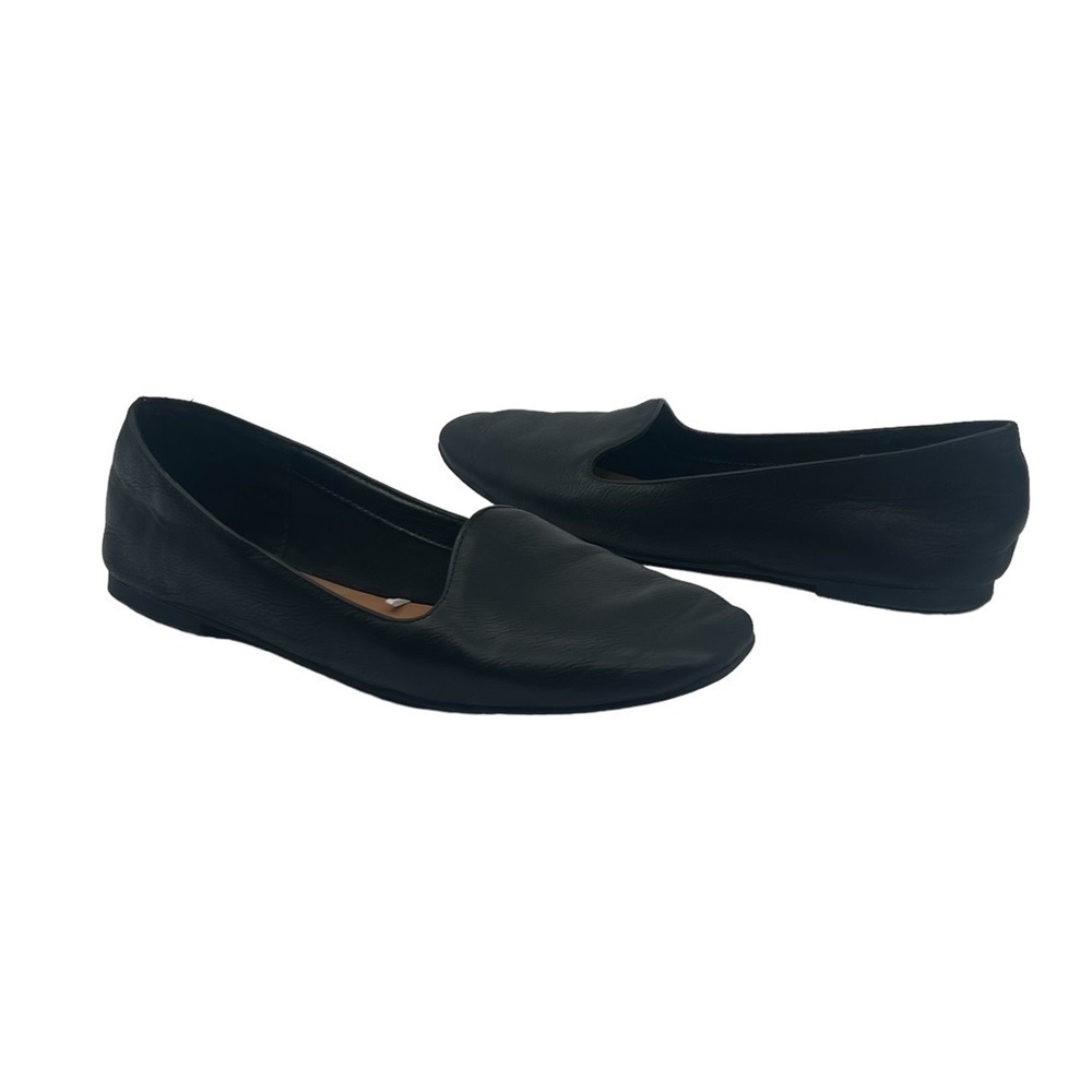 a.n.a. Women's Black Klapper Ballet Flats Size 9